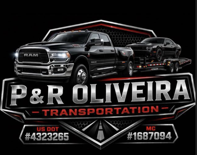 P & R Oliveira Transportation logo